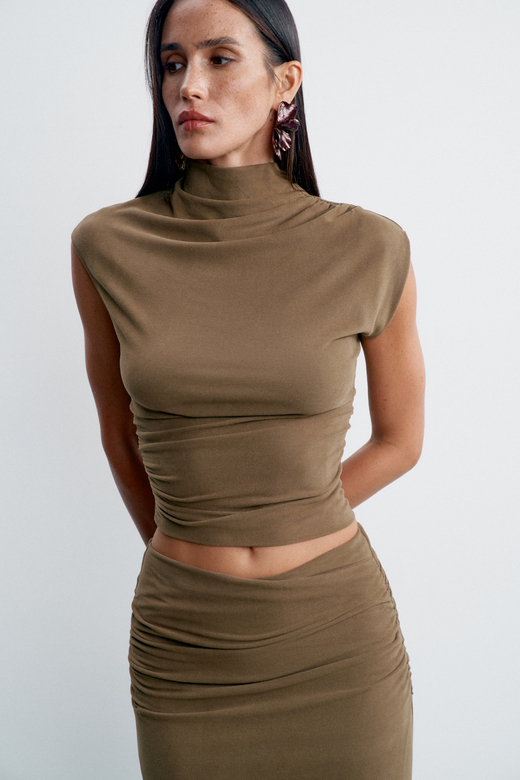 Блуза NAOMI, хаки