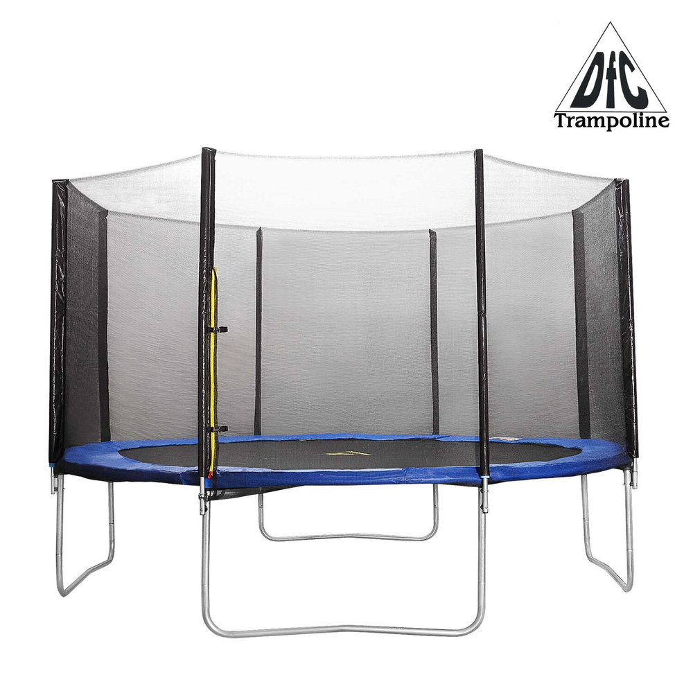 Батут dfc trampoline fitness 8 футов с сеткой