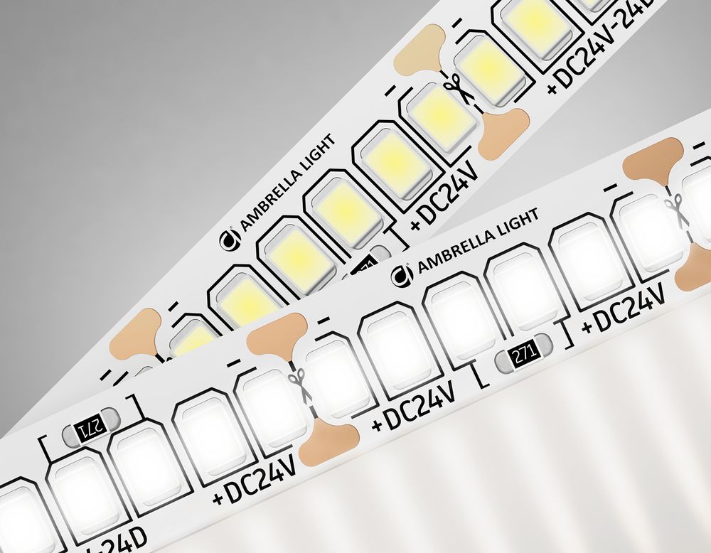 Ambrella Светодиодная лента Ambrella Light GS3502 2835 240Led /22W m/ 24V IP20 4500K 5m LED Strip 24V GS3502