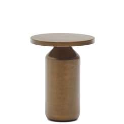 Журнальный столик Liuva Ø40х50 см, медь