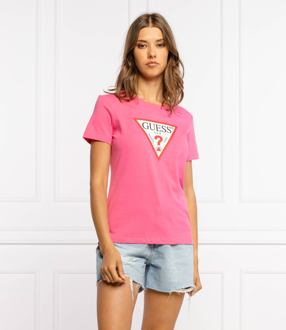 Футболка ORIGINAL GUESS - розовый(W1YI1B I3Z11)