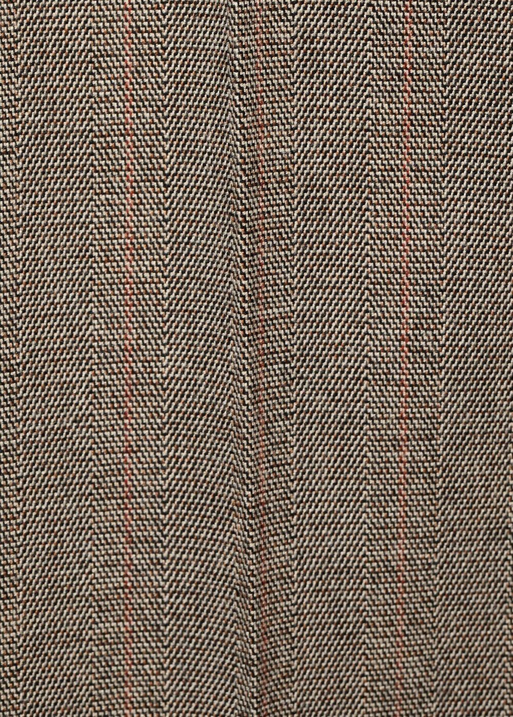 Брюки зауженного укороченного кроя в тонкую полоску