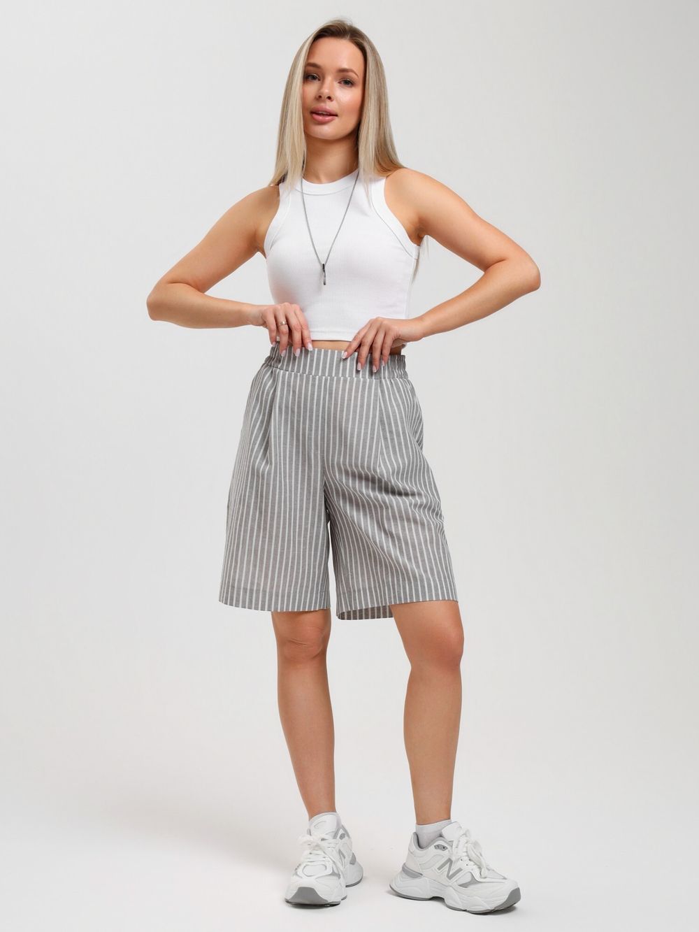 Шорты Летний день-3 Виотекс СЕРЫЙ