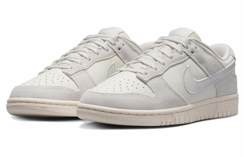 Кроссовки Nike Dunk Low Wmns Iridescent Swoosh (Женская размерная сетка)