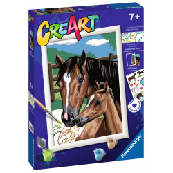 Ravensburger - CreArt Книга для рисования Лошади 235735 / артикул   235735  / GTIN 4005556235735