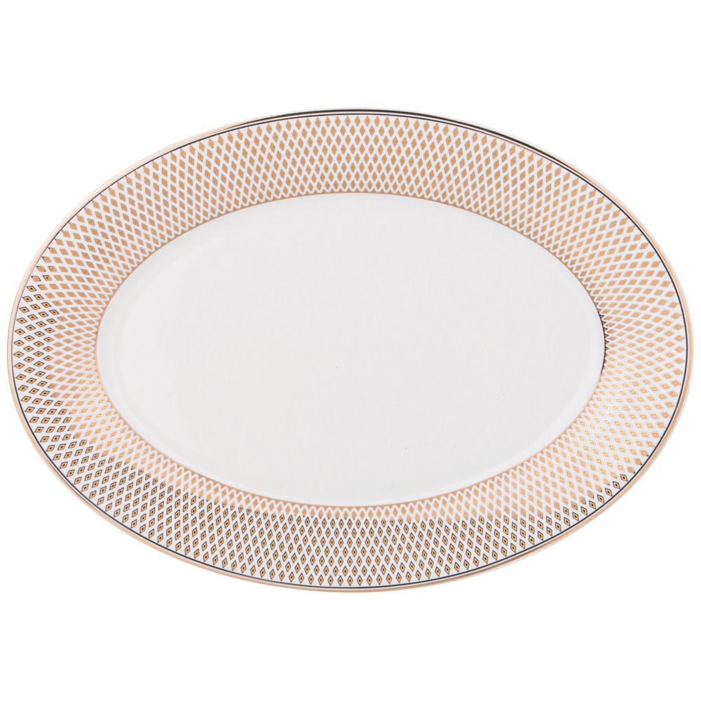 СТОЛОВЫЙ СЕРВИЗ LEFARD "RADIAL GOLD" НА 6 ПЕР. 23 ПР. (КОР=1НАБ.)
