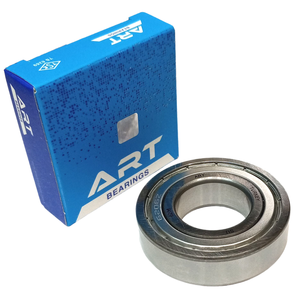 Подшипник 6206 ZZ ART, размеры 30х62х16 мм
