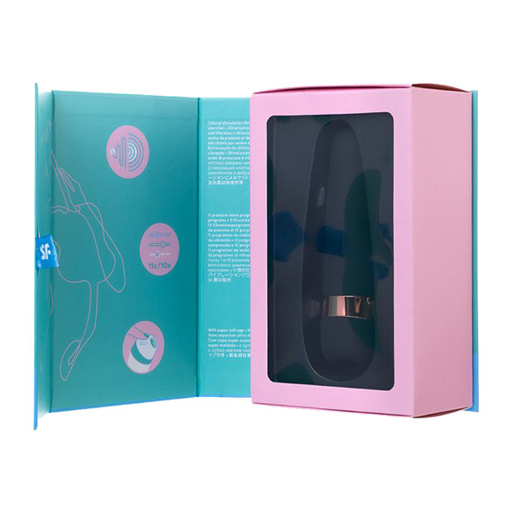 Вибро-вакуумно-волновой стимулятор 13,5см Satisfyer Pro 3+