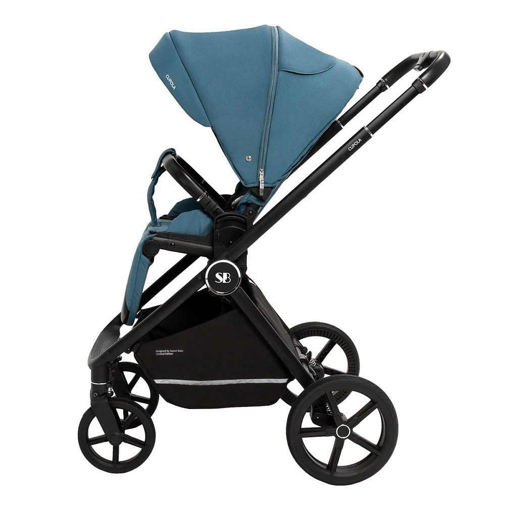 Коляска 3 в 1 Sweet Baby Cupola New + автокресло Premier Black Ocean Green