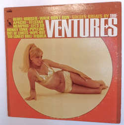 Винтажная виниловая пластинка The Ventures Golden Greats By The Ventures (USA 1967)