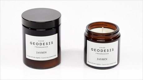 Свеча ароматическая Jasmin Свеча ароматическая 100% натуральный Geodesis Коричневый