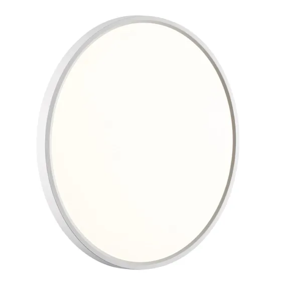 7659/40L MITRA LED SN 089 Светильник пластик/белый LED 40Вт 3000/4000K D495 IP40 ALFA WHITE