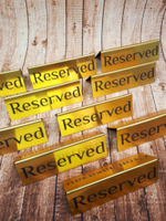 двойная табличка на стол