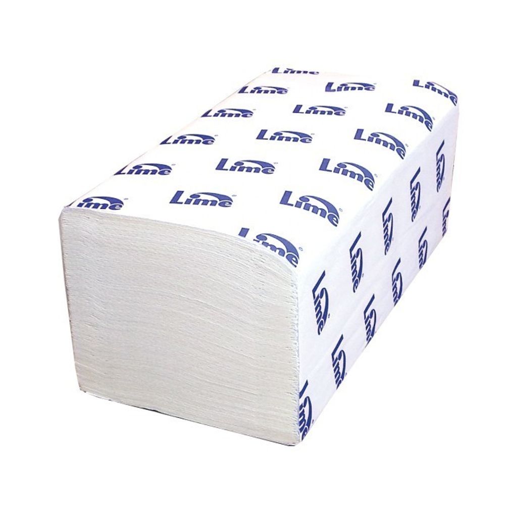 Полотенца бумаж. в рул. LIME Matic 1-сл 190м, белые (20.190)