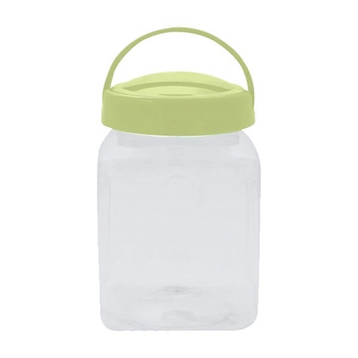 Емкость для хранения "Verona" квадратная 2,0л ПЭТ (салатовый)