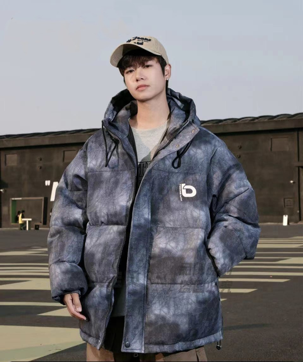 Куртка зимняя молодёжная оверсайз