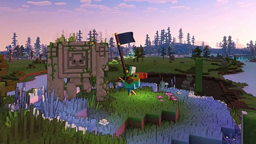 Игра Minecraft Legends (PS5, полностью на русском)