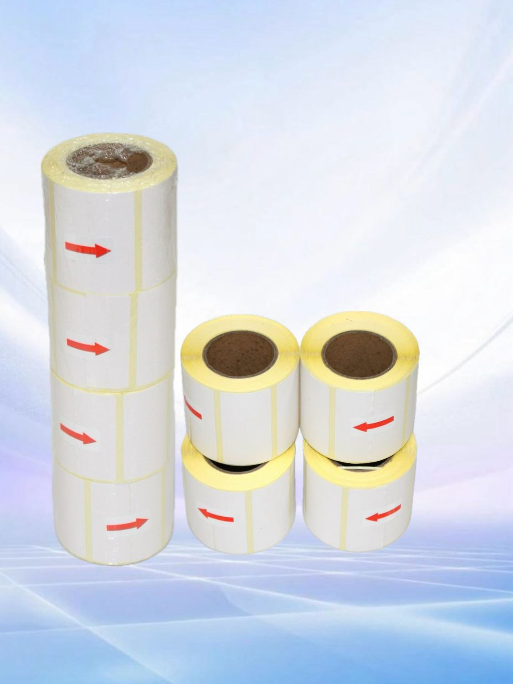 Самоклеящиеся термоэтикетки ТОП 58x30 мм 8 рулонов по 500 шт.