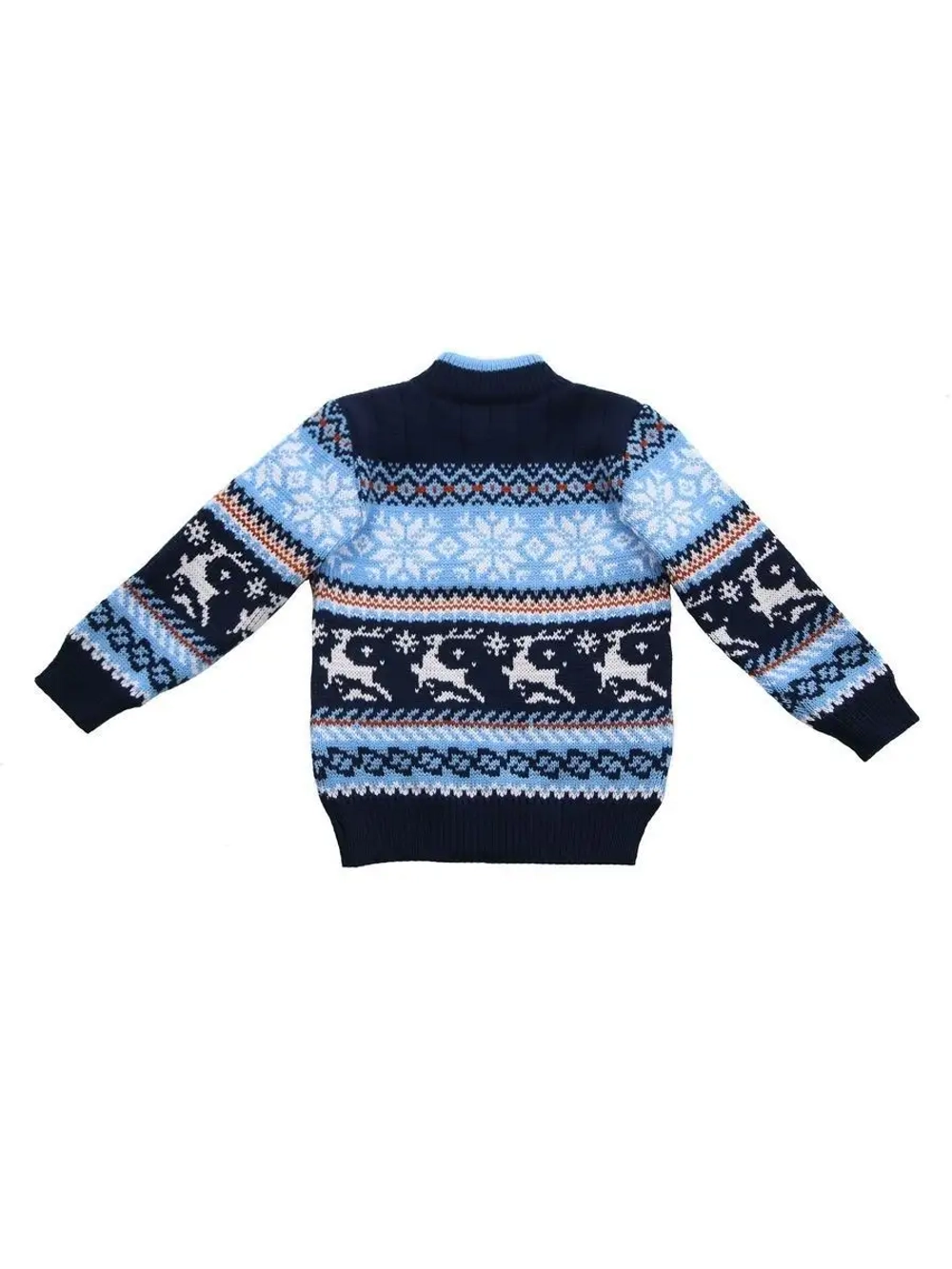 Кофта вязаная на молнии