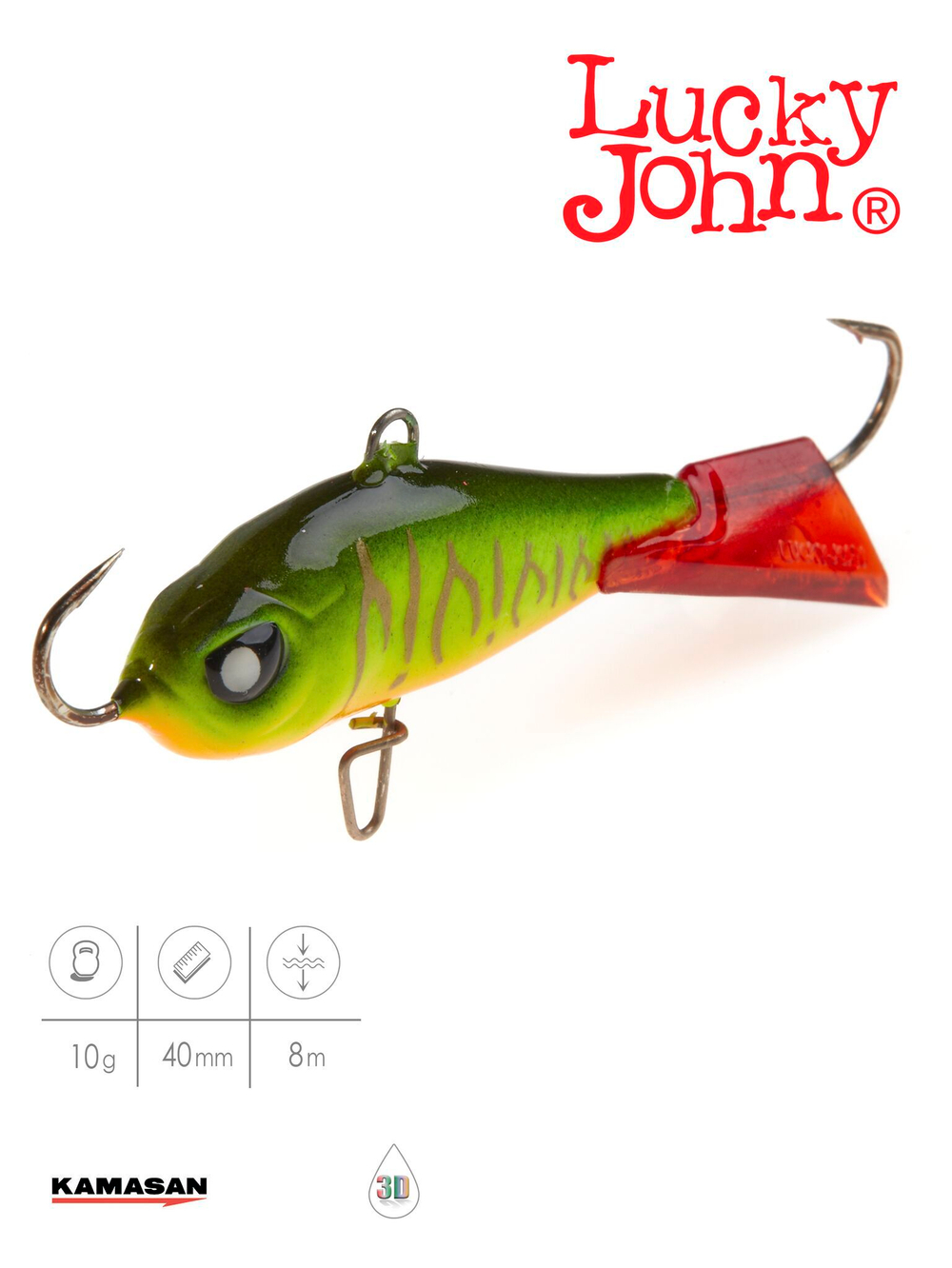 Балансир LUCKY JOHN Baltic №4, цвет 301RT, арт. 61400-301RT