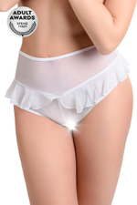 Эротические трусики Lana с высокой посадкой (Размер: 46-48) (Цвет: белый)