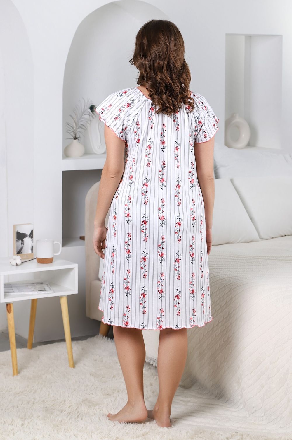 Ночная сорочка Нэнси-2 Виотекс КРАСНЫЙ