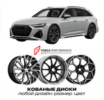 КОВАНЫЕ ДИСКИ для Audi RS6 C5/C6/C7/C8 2002-2025 Ауди