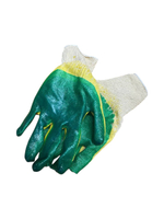 Перчатки х/б с двойным жидким покрытием