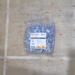 Крепеж-клипса для труб для монтажного пистолета серая в п/э д16 (100шт/1100шт уп/кор) Промрукав