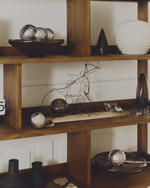 Ваза Evania из бежевой керамики 21 см