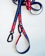 Перестежка для собак из биотана светоотражающие звезды, 20 мм, 3 м