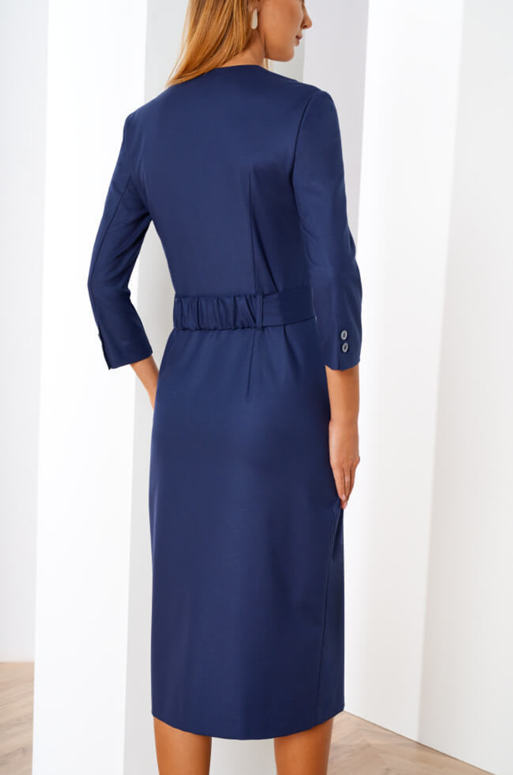 51274 Платье женское (т.синий)