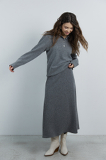 Юбка из шерсти