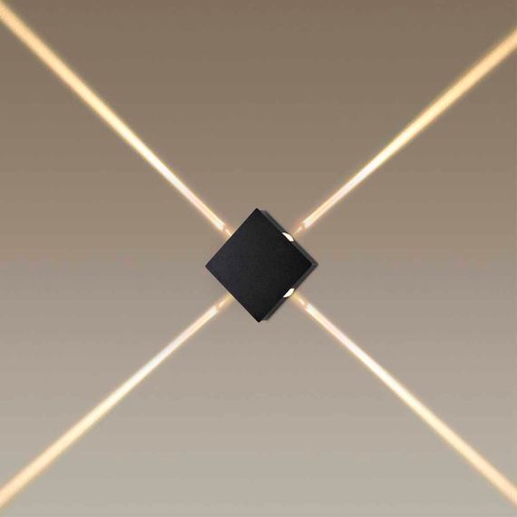 Настенный светодиодный светильник Odeon Light Hightech Vista 4259/8WL