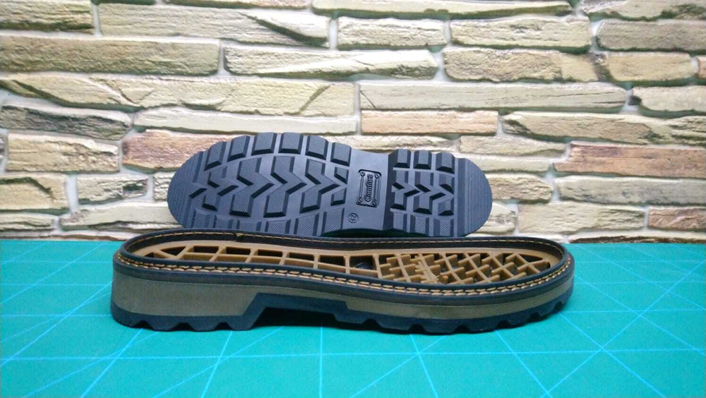 Подошва мужская коричневая артикул MILAN