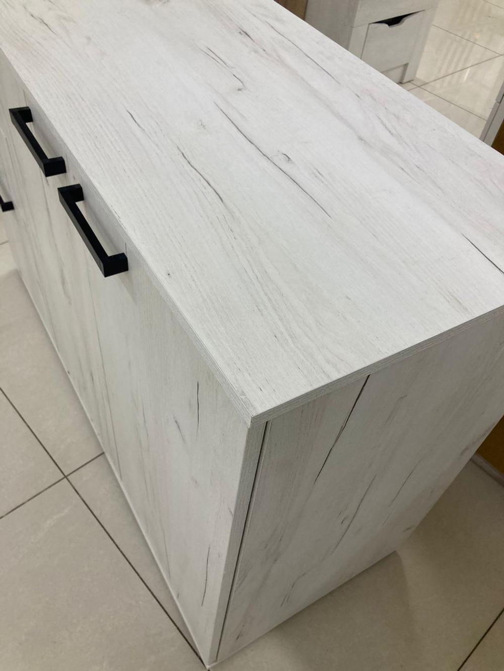 Комод Стандарт 3 дуб крафт белый