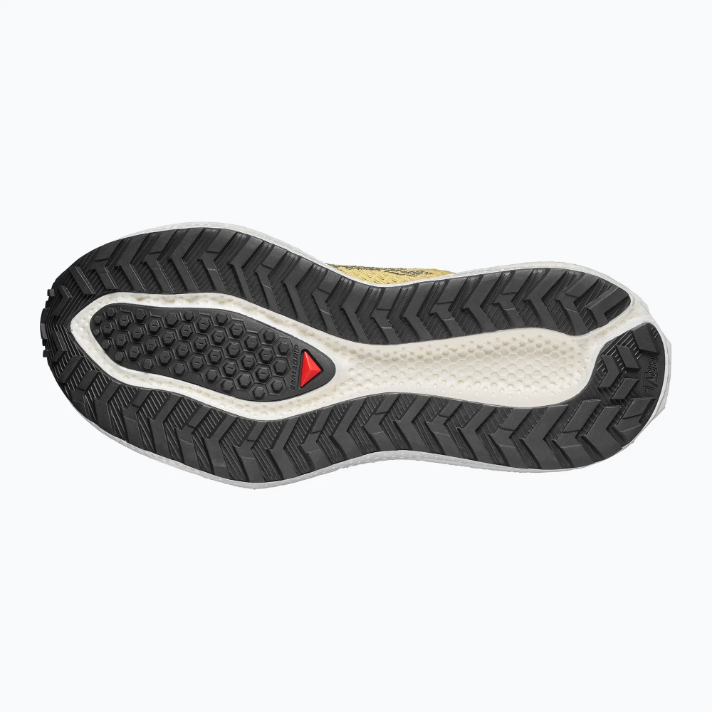 Женские Кроссовки для бега Salomon Aero Glide 4 GRVL beach ball/asphalt/vanilla ice