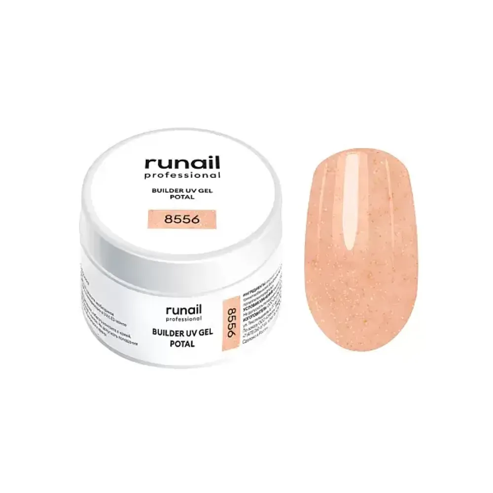 Моделирующий УФ-гель с поталью BUILDER UV GEL POTAL, 15 г №8556