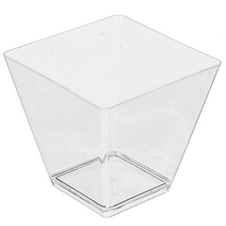 Креманка фуршетная Ромб прозрачная 95мл 25шт