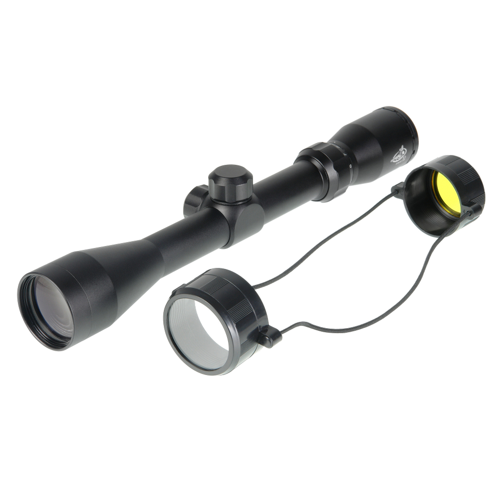 Оптический прицел Veber Храбрый Заяц CBR 3-9x40 ( установка на Hatsan 125 / Сетка Cross Bow (арбалетная) )