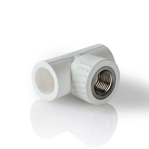 Тройник комбинированный PPR HP 20 x1/2 RTP Белый в/р