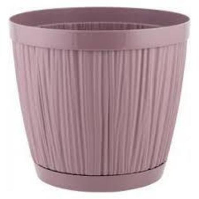 Горшок для цветов BARCELONA D155мм (1,8л) морозная слива , пластик