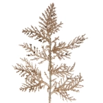 Ветка декоративная «Зимний сон» 25 см, Шампань