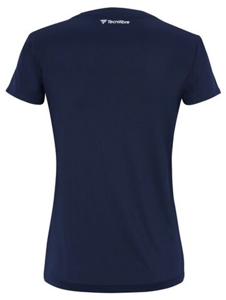 Женская теннисная футболка Tecnifibre Team Tech Tee - небесный