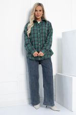 Рубашка Денни НЬЮ (серо-зеленая) Б12864-7М LT Collection