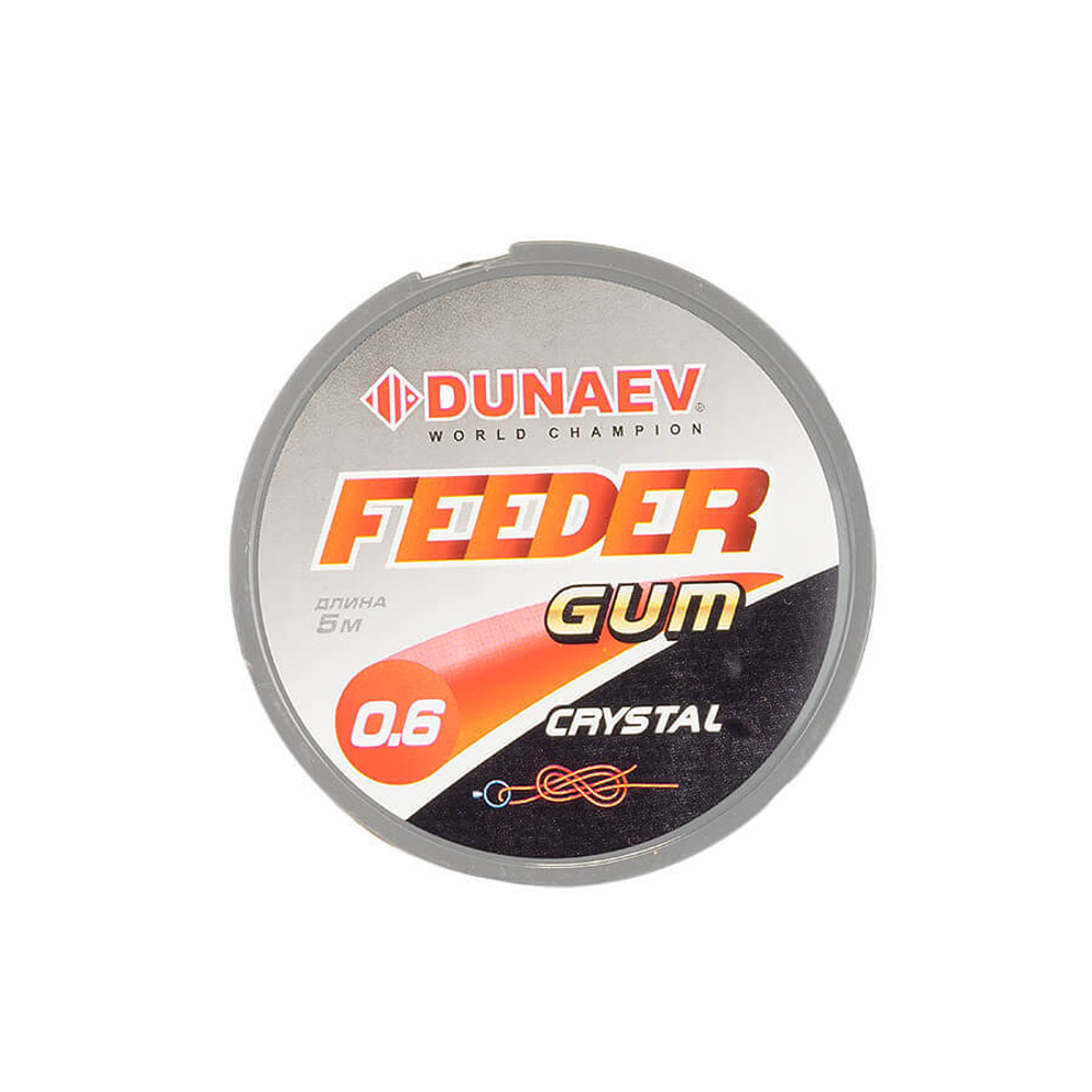 Фидерная резина Dunaev Feeder Gum Clear 0.6mm