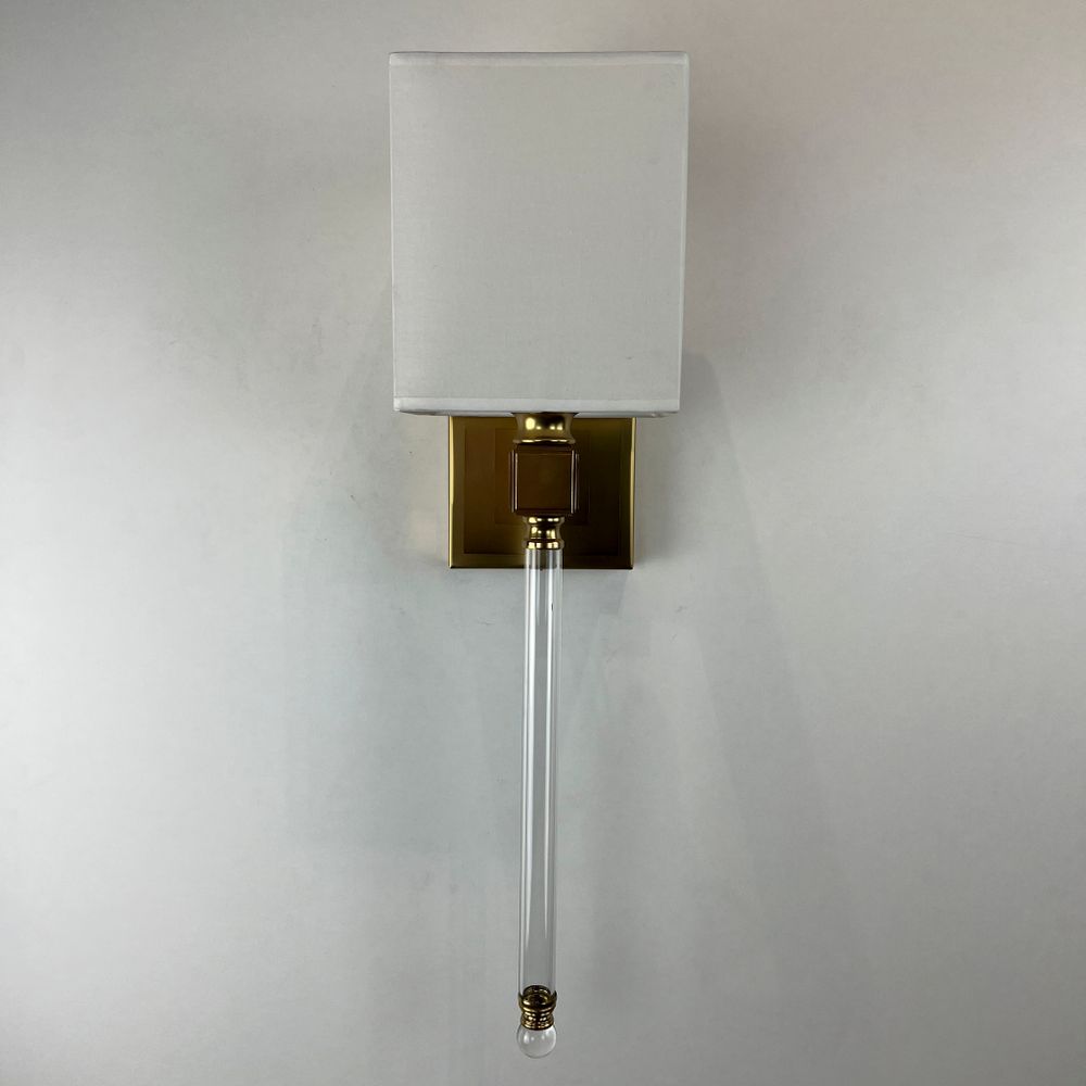 Бра Regina Andrew Crystal Sconce Brass By Imperiumloft