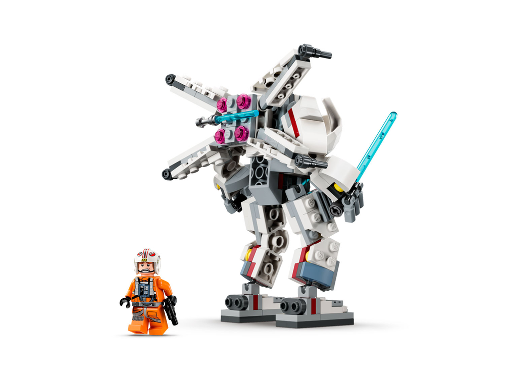LEGO Star Wars 75390 «Боевой робот Люка Скайуокера X-Wing» — культовый джедай