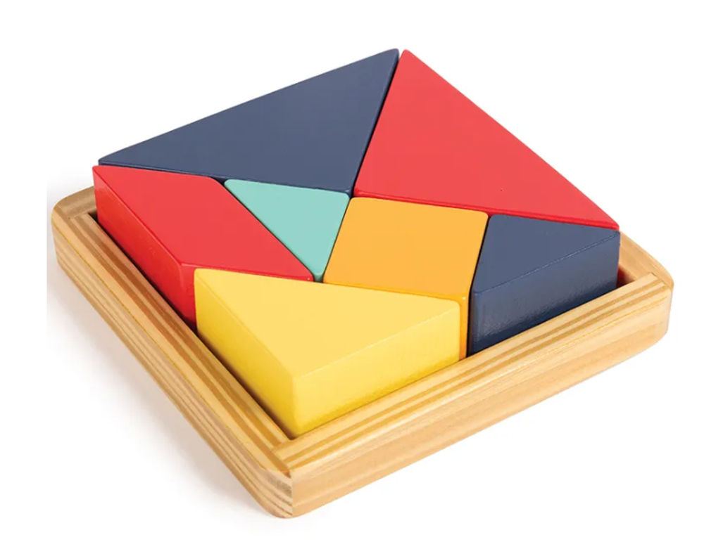 Детская головоломка "Играем вместе" Танграм и Сортер