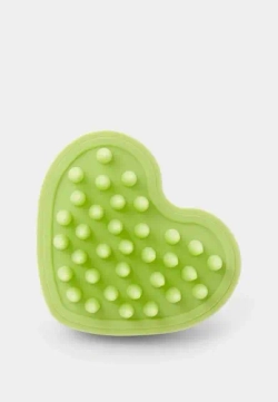 Lador Scalp Heart Shampoo Brush Green массажная щётка для головы в форме сердца